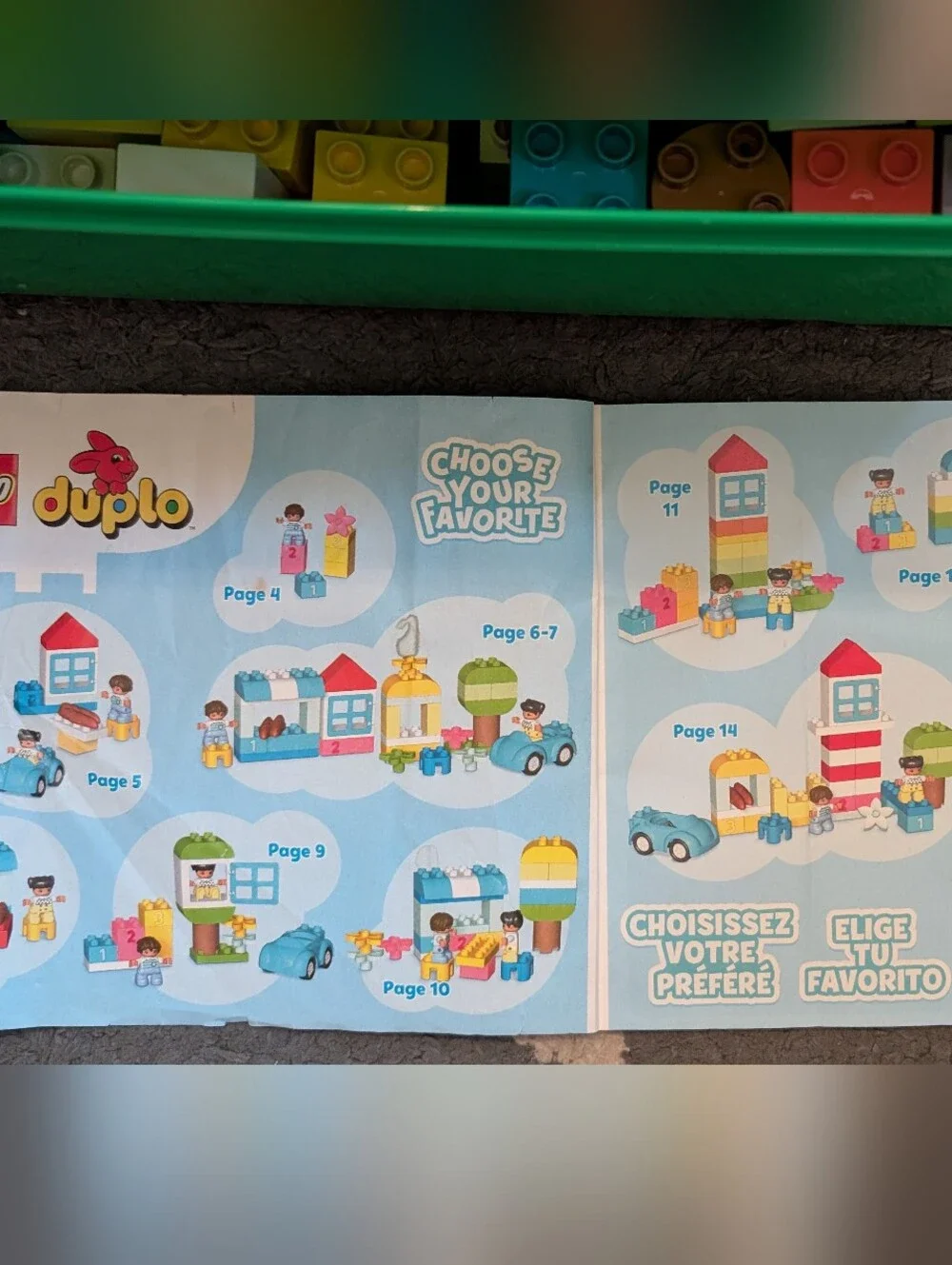 Lego Duplo Creativity Storage Box and Creativity Set - Set #10913